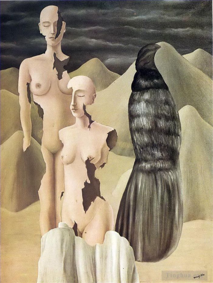 雷内·马格利特 当代各类绘画作品 -  《极光,1926》