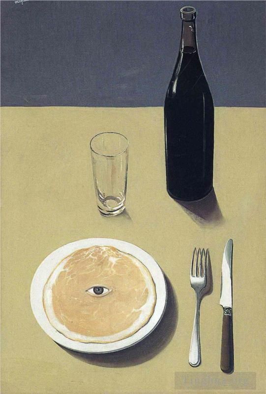 雷内·马格利特 当代各类绘画作品 -  《肖像,1935》