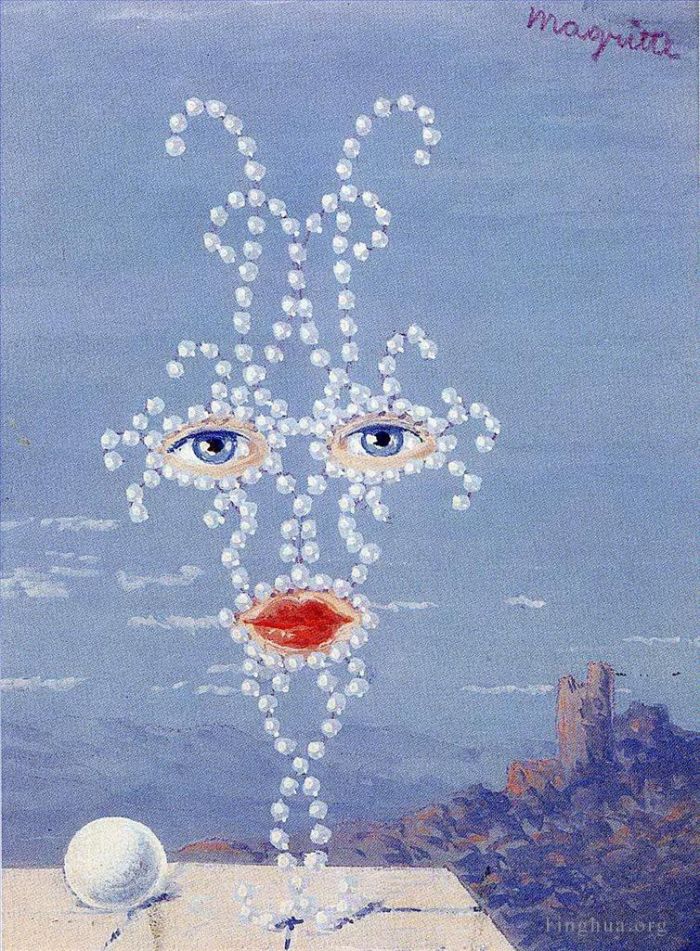 雷内·马格利特 当代各类绘画作品 -  《谢赫拉莎德,1950》