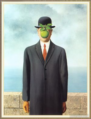 雷内·马格利特的当代艺术作品《男人的儿子,1964》