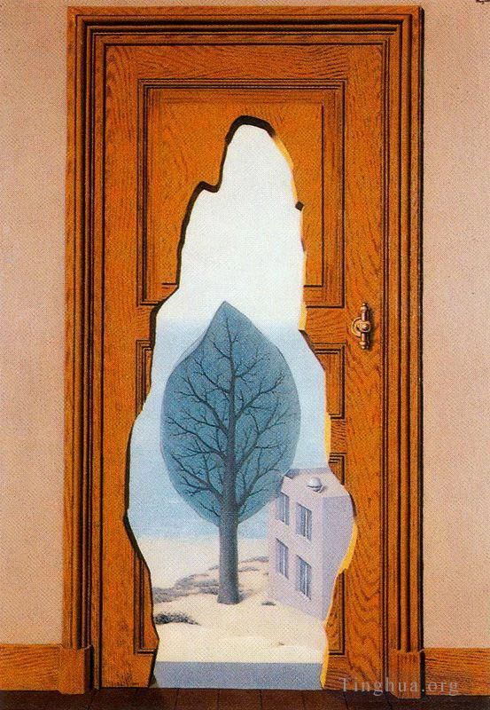 雷内·马格利特 当代各类绘画作品 -  《多情透视,1935》