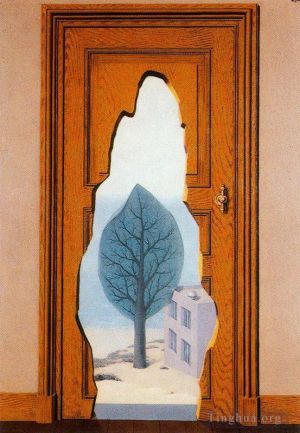 雷内·马格利特的当代艺术作品《多情透视,1935》