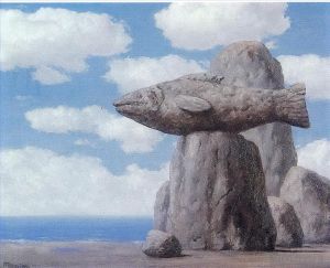 雷内·马格利特的当代艺术作品《纵容,1965》
