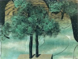 雷内·马格利特的当代艺术作品《思想的培养,1927》