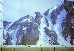 雷内·马格利特的当代艺术作品《阿恩海姆领地,1938》