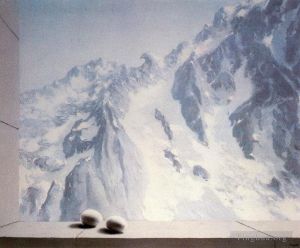 雷内·马格利特的当代艺术作品《阿恩海姆领地,1944》