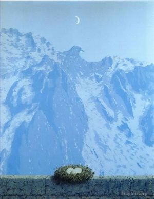 雷内·马格利特的当代艺术作品《阿恩海姆领地,1962》