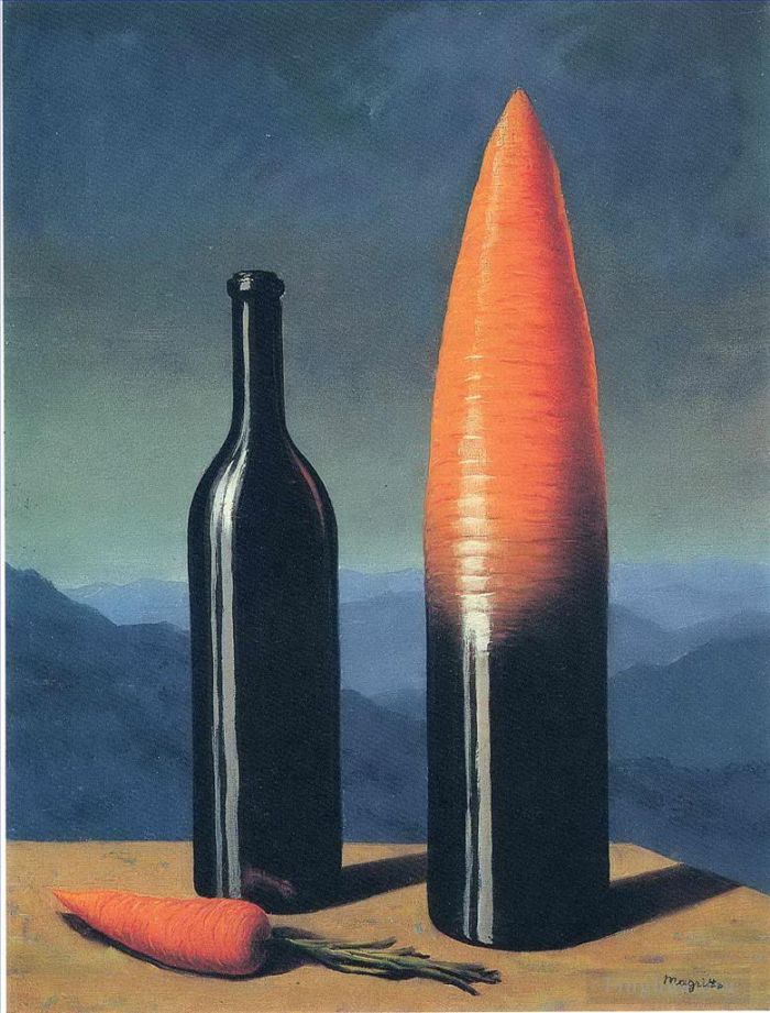 雷内·马格利特 当代各类绘画作品 -  《解释,1952》
