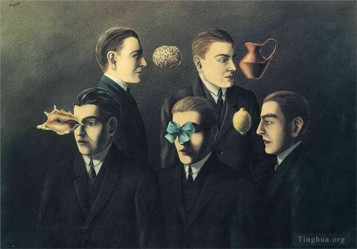 雷内·马格利特 当代各类绘画作品 -  《熟悉的物体1928》