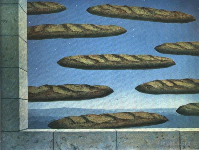 雷内·马格利特 当代各类绘画作品 -  《黄金传奇,1958》