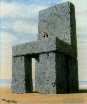 雷内·马格利特的当代艺术作品《世纪传奇,1950》