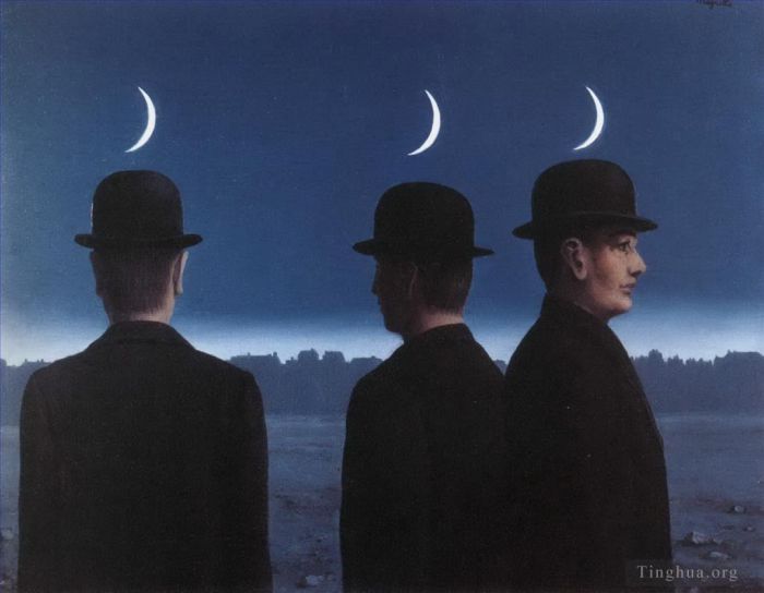 雷内·马格利特 当代各类绘画作品 -  《杰作还是地平线之谜,1955》