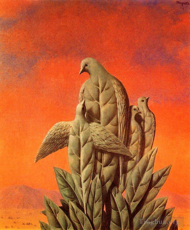 雷内·马格利特作品《自然恩惠,1964》