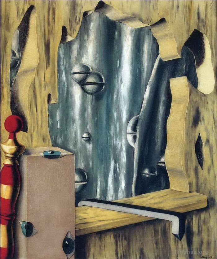 雷内·马格利特 当代各类绘画作品 -  《白银缺口,1926》