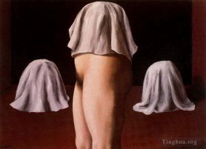 雷内·马格利特的当代艺术作品《对称魔术,1928》