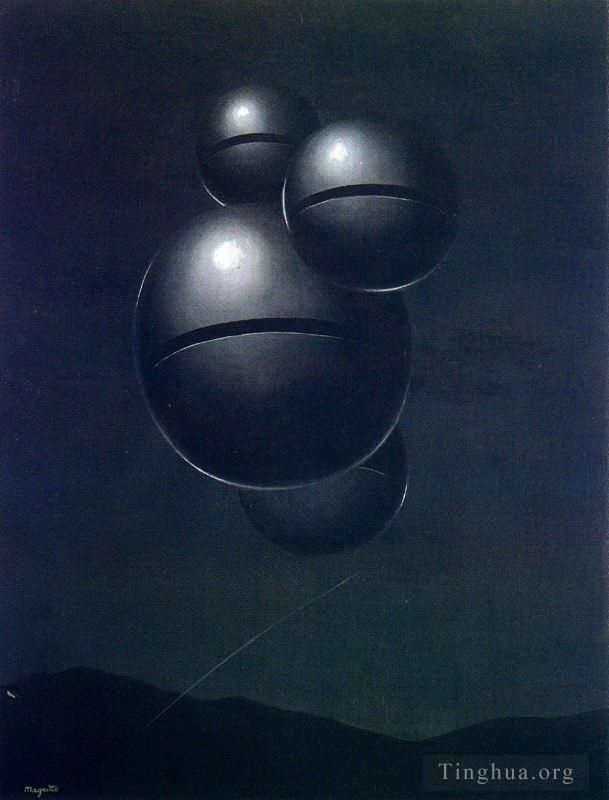 雷内·马格利特 当代各类绘画作品 -  《太空之声1921》