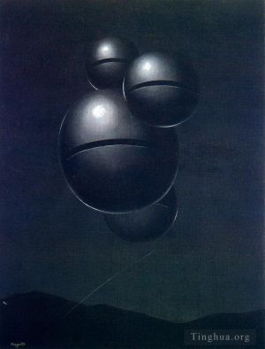 雷内·马格利特的当代艺术作品《太空之声1921》