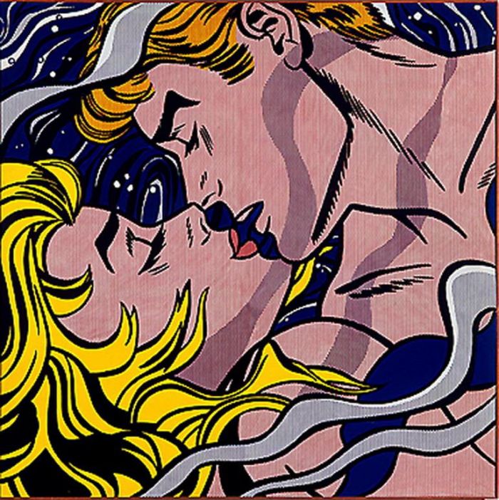 罗伊·利希滕斯坦 当代各类绘画作品 -  《我们慢慢崛起,1964》