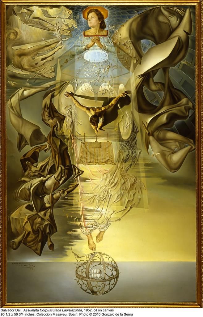 萨尔瓦多·达利 当代油画作品 -  《青金石小体》