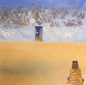 萨尔瓦多·达利的当代艺术作品《云端之战》