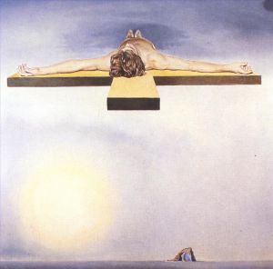 萨尔瓦多·达利的当代艺术作品《加拉的基督》
