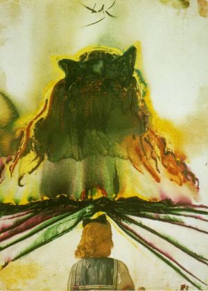 萨尔瓦多·达利的当代艺术作品《加拉之梦,天堂之梦》