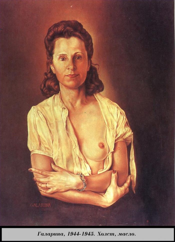 萨尔瓦多·达利 当代油画作品 -  《加拉里纳》