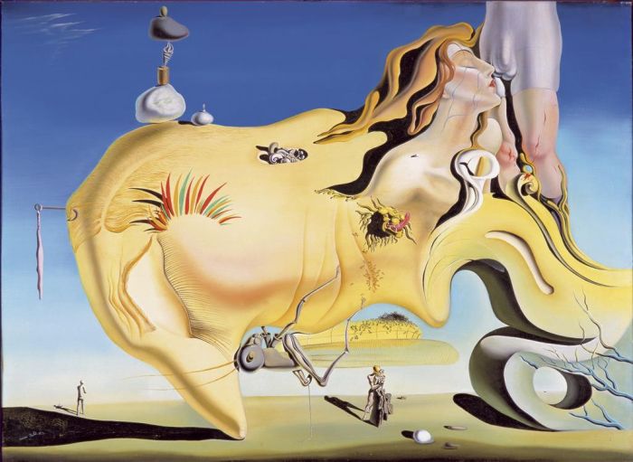 萨尔瓦多·达利 当代油画作品 -  《业余爱好者》