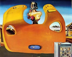 萨尔瓦多·达利的当代艺术作品《童女的记忆》