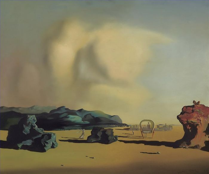 萨尔瓦多·达利 当代油画作品 -  《转变时刻》