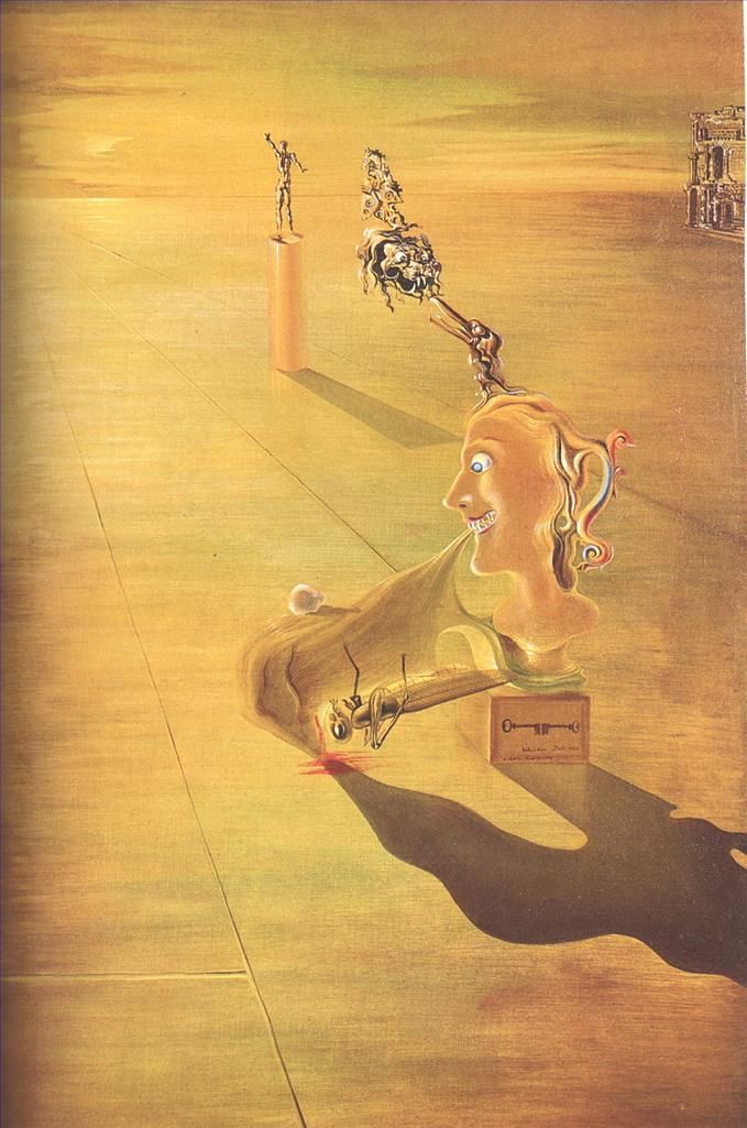 萨尔瓦多·达利 当代油画作品 -  《幻境》