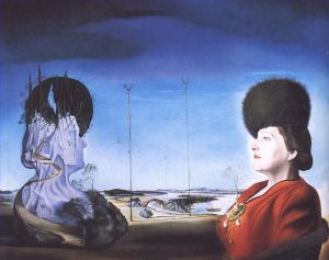 萨尔瓦多·达利的当代艺术作品《伊莎贝尔·斯泰勒·塔斯夫人的肖像》