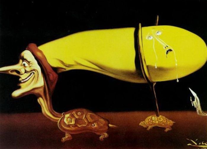 萨尔瓦多·达利 当代油画作品 -  《巫术》
