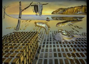 萨尔瓦多·达利的当代艺术作品《记忆持久性的瓦解2》