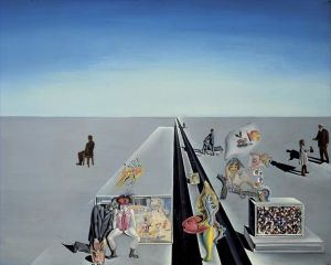 萨尔瓦多·达利的当代艺术作品《春天的第一天》
