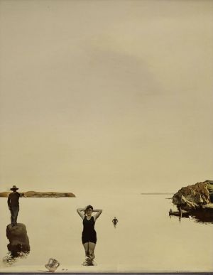 萨尔瓦多·达利的当代艺术作品《白色平静》