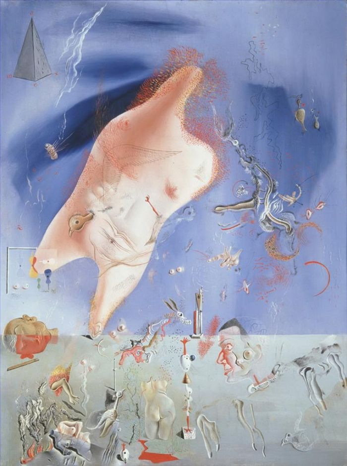 萨尔瓦多·达利 当代油画作品 -  《小煤渣塞尼西塔斯》