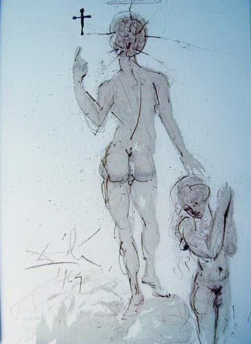 萨尔瓦多·达利 当代各类绘画作品 -  《牛膝曲霉菌》