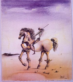 萨尔瓦多·达利的当代艺术作品《卡瓦略·梅塔菲斯科》