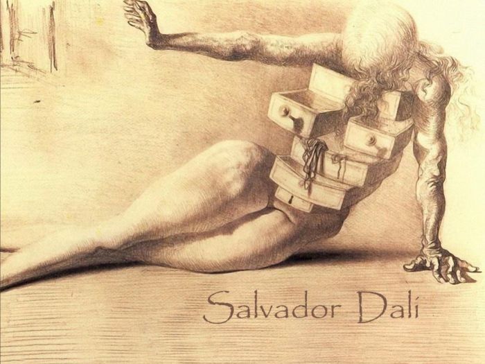 萨尔瓦多·达利 当代各类绘画作品 -  《洛斯卡洪城,2》