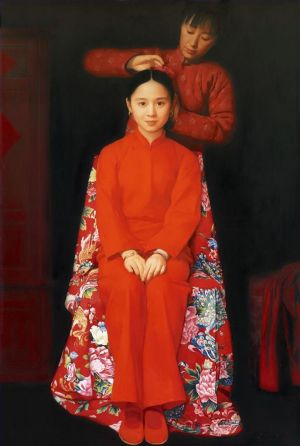 王沂东的当代艺术作品《待嫁新娘》