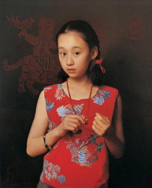 王沂东的当代艺术作品《听雨-夏秋时节》