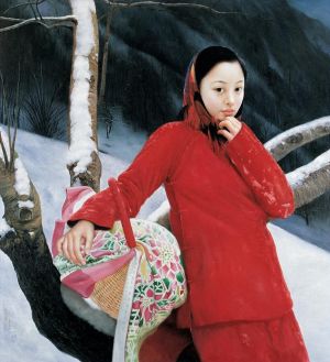 王沂东的当代艺术作品《山里的喜鹊》