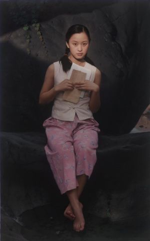 王沂东的当代艺术作品《寄语青石沟》