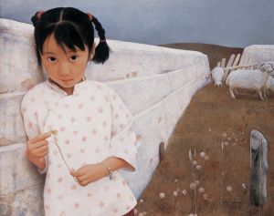 王沂东的当代艺术作品《殷蒙娃,1994》