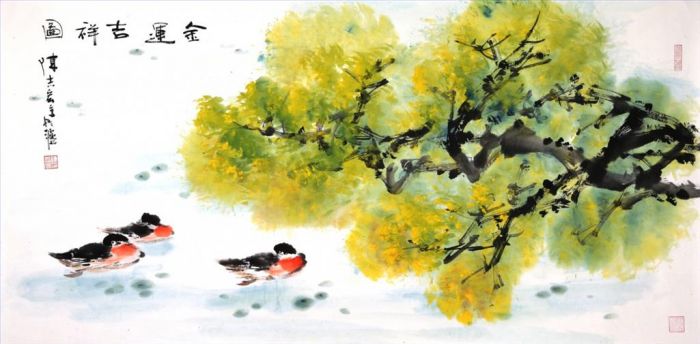 陈志宏 当代书法国画作品 -  《中国传统花鸟画》