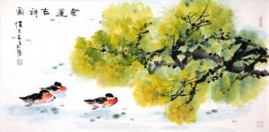 陈志宏的当代艺术作品《中国传统花鸟画》