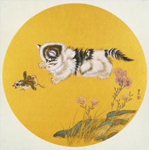 崔西民的当代艺术作品《那只猫》