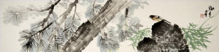 范铁星 当代书法国画作品 -  《中国花鸟画12》