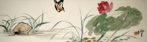 范铁星的当代艺术作品《中国花鸟画14》